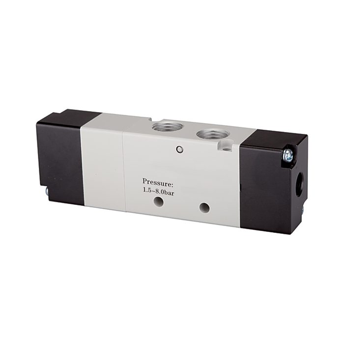RIEGLER 5/3-way valve, Pneumatic, »4A«, Centre closed, M5