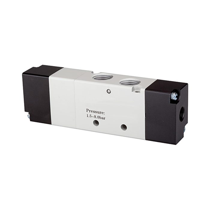 RIEGLER 5/3-way valve, Pneumatic, »4A«, Centre aerated, G 1/2
