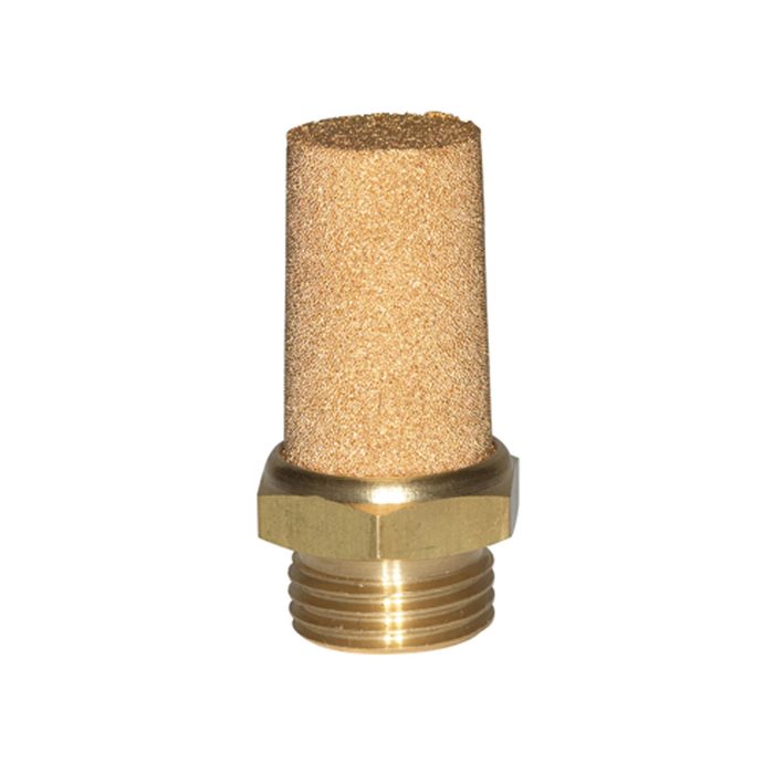[116282] RIEGLER Sintered bronze silencer »value line«, Hexagonal, G 1/8