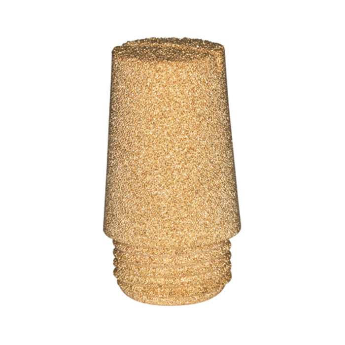 RIEGLER Schalldämpfer aus Sinterbronce »value line«, Schlitz, G 3/8
