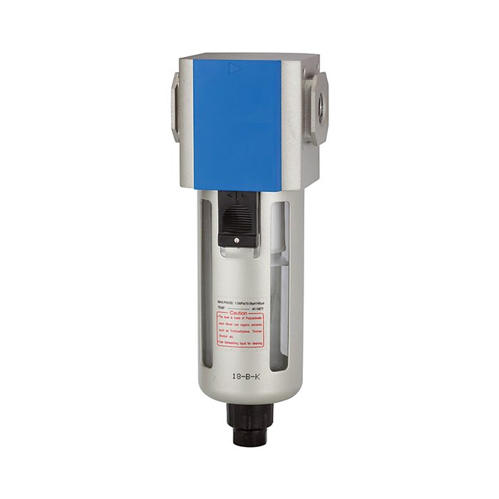 RIEGLER Filter »G«, PC container, Protective cage, 5 µm, Size 300, G 1/4