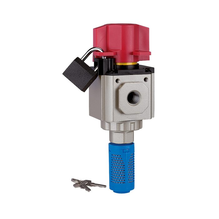 RIEGLER 3/2-Wege-Absperrventil »G«, BG 300, G 3/8, PE 0 - 9 bar