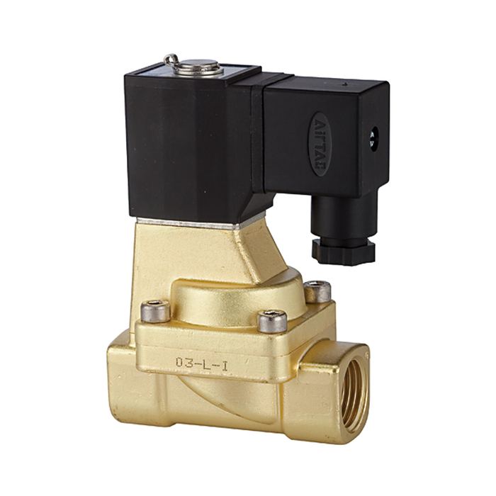 RIEGLER 2/2-Wege-MV., MS, NC, vorg., 24 V DC, G 3/4, PN 0,5-10 bar