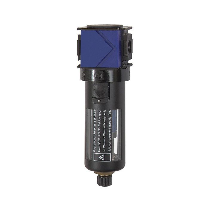 RIEGLER Mikrofilter »variobloc«, mit PC-Behälter, Schutzkorb, BG 1, G 3/8