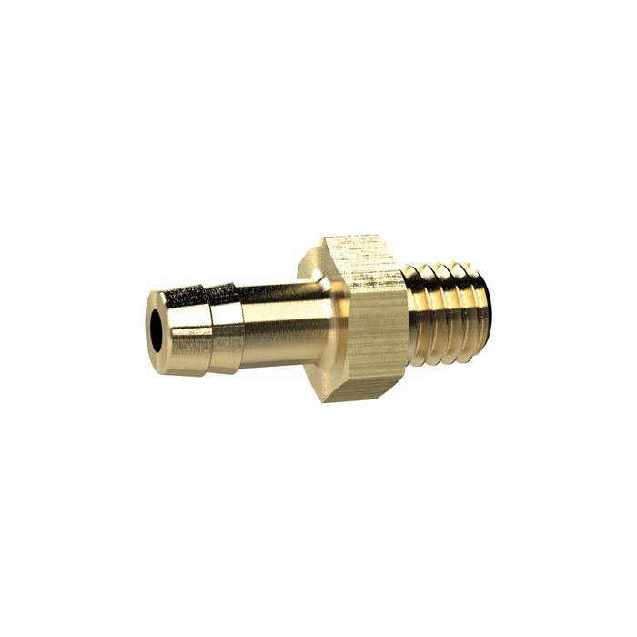 RIEGLER Einschraubschlauchtülle, M3, für Schlauch LW 3 mm, SW 5, MS