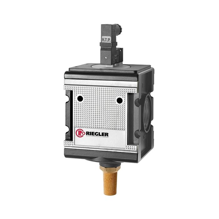 RIEGLER Schaltventil (3/2-Wegeventil) »multifix«, 230 V AC, BG 4, G 1