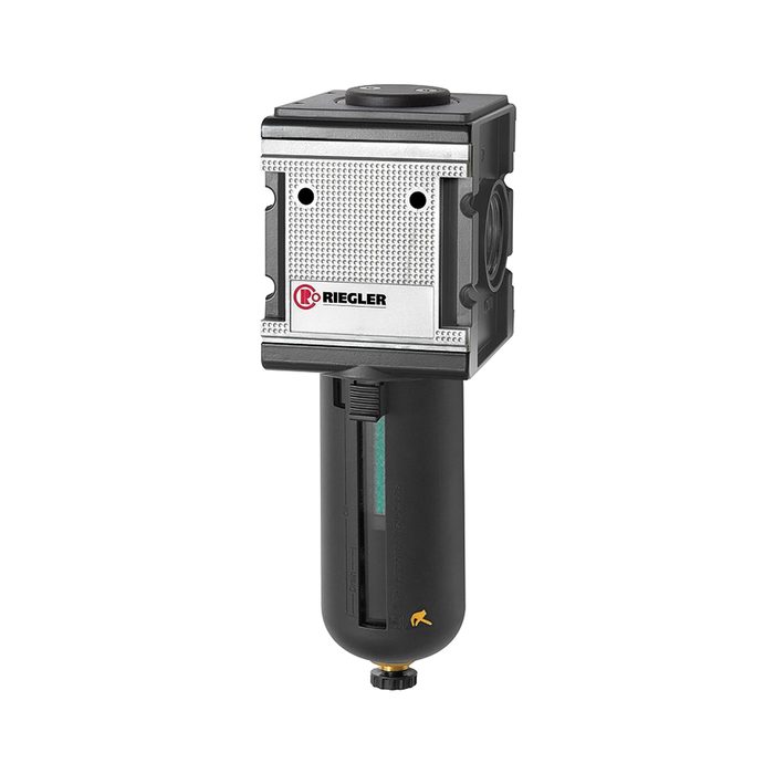 [133146] RIEGLER Mikrofilter »multifix«, mit PC-Behälter, Schutzkorb, BG 4, G 1