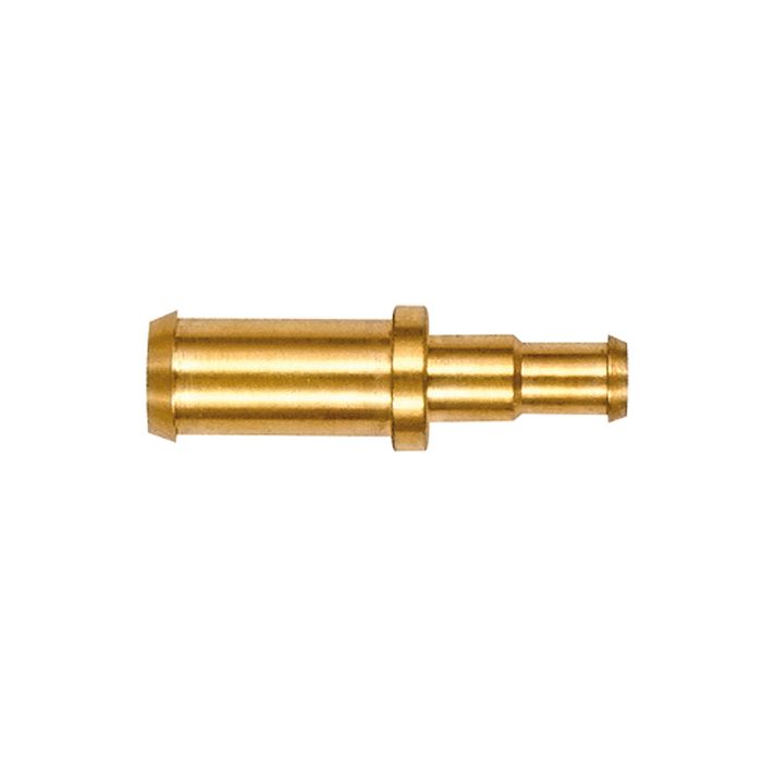 [133405] RIEGLER Straight reducing supports, for hose I.D. 4/3 mm, brass