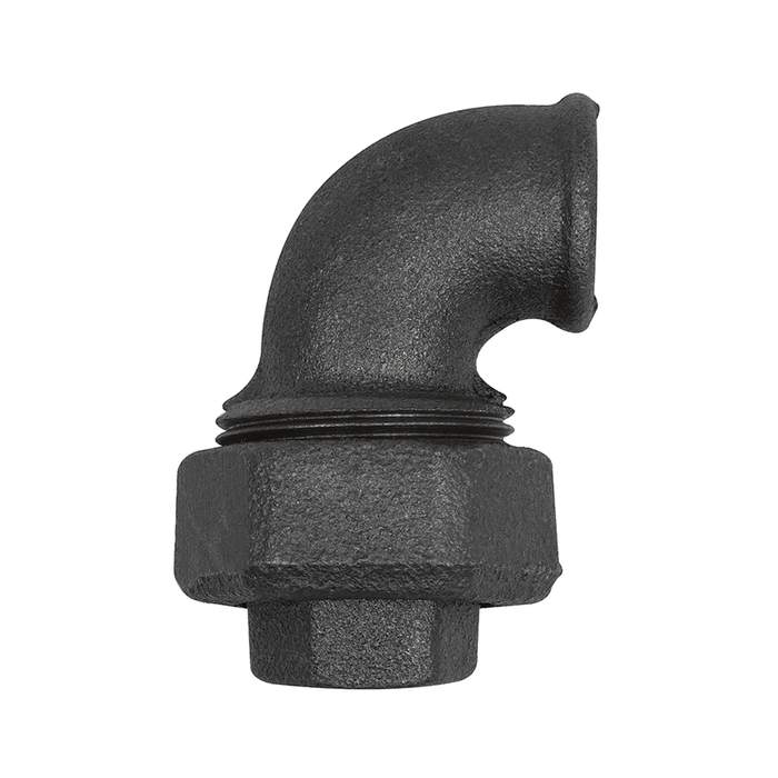 RIEGLER Fitting elbow 95, IT/IT Rp 3/4, black malleable iron fitting