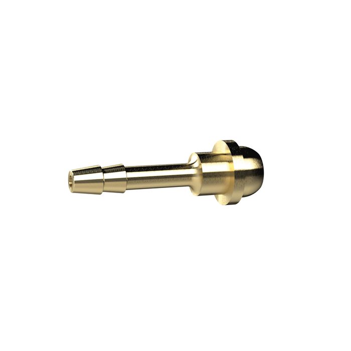 RIEGLER Schlauchtülle, Kugelnippel, für Schlauch LW 6, Messing
