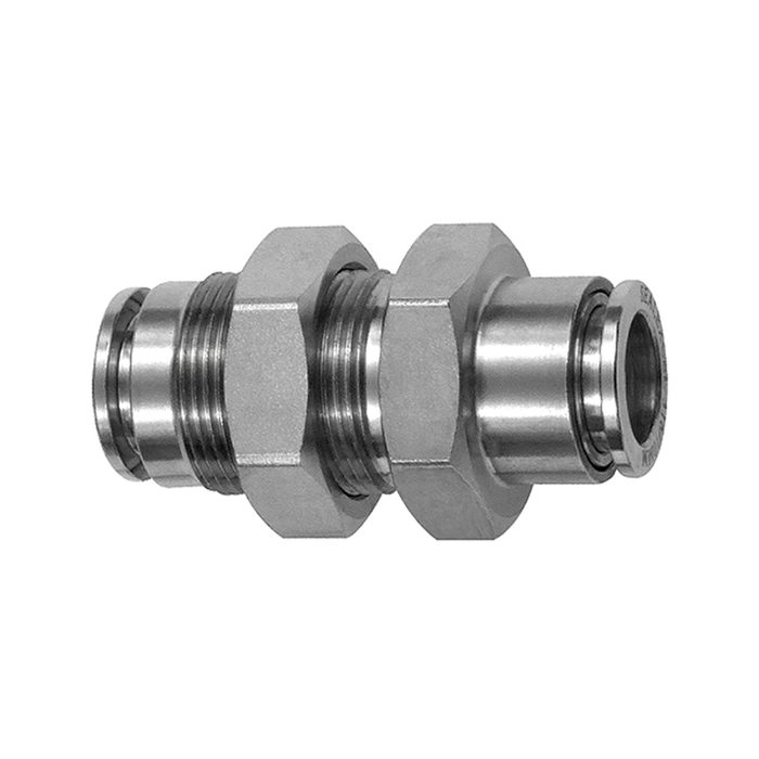 [135256] RIEGLER Gerade Schott-Steckverbindung, M14x1,0, ES 1.4404
