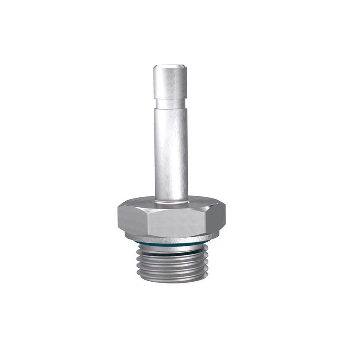 RIEGLER Thread plug nipple, G 3/8 o. , Plug connenction Ø 14 mm