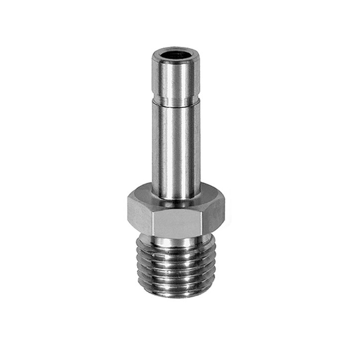 RIEGLER Gewinde-Stecknippel, R 1/2 a. , Stecknippel 14 mm, ES 1.4404