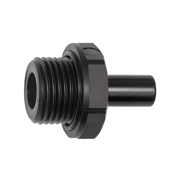 RIEGLER Einschraub-Stutzen POM, G 1/2, für Schlauch-Außen-Ø 22 mm