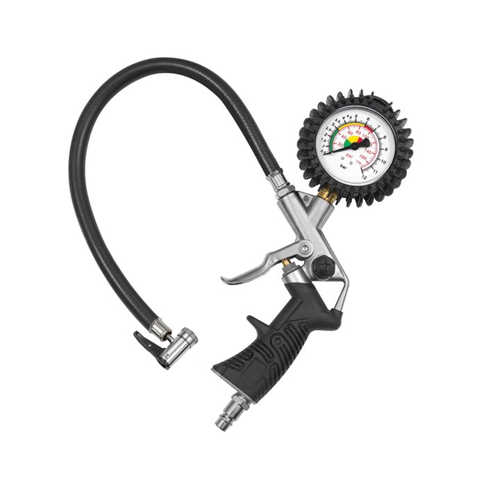 [136785] RIEGLER Stand.-Handreifenfüllmesser HS, Mano Ø 63 mm, ungeeicht, 0-12 bar
