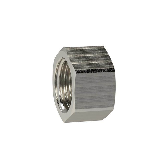 RIEGLER Verschlusskappe (Sechskant-Ausführung), G 3/4, SW 29, MS vern.
