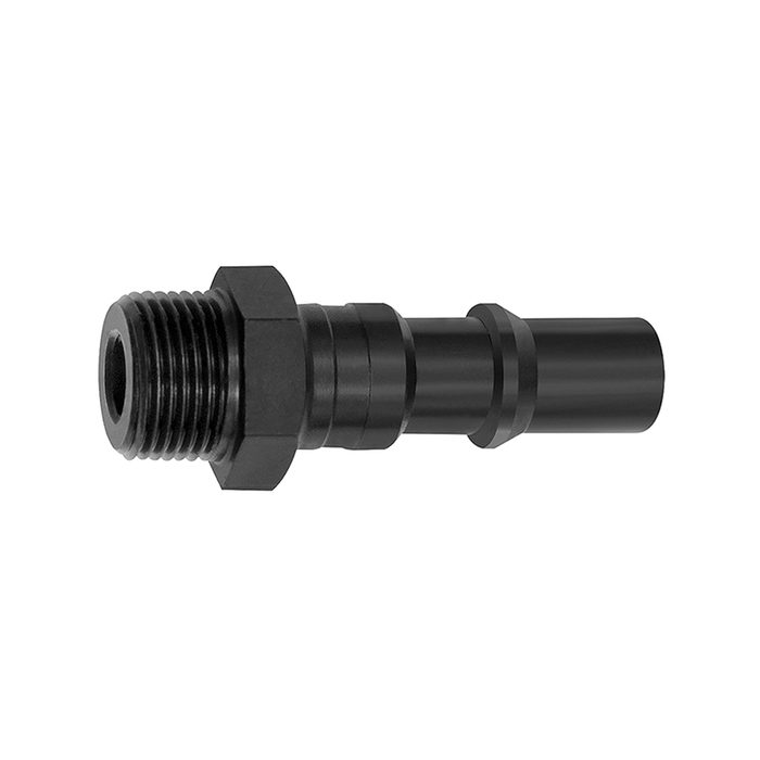 RIEGLER Nippel für Kupplungen NW 8, ISO 6150 C, Stahl, G 1/4 AG