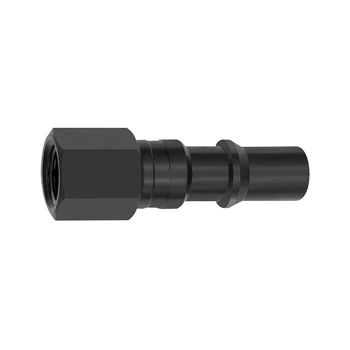 RIEGLER Nippel für Kupplungen NW 8, ISO 6150 C, Stahl, NPT 3/8 IG