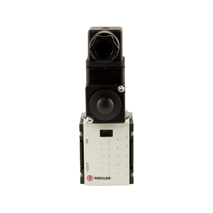 RIEGLER Distributor »FUTURA-mini« Size 0, G 1/4, Pressure switch 1-10 bar