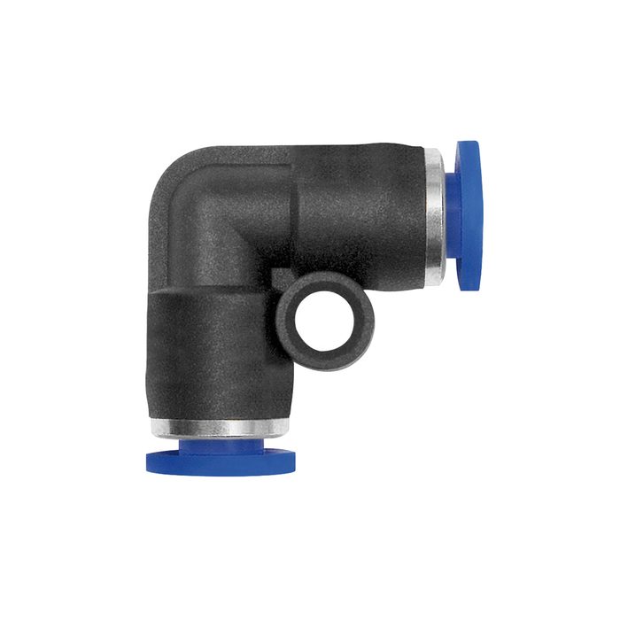 RIEGLER L-Steckverbindung »Blaue Serie« mini, für Schlauch-Außen-Ø 4