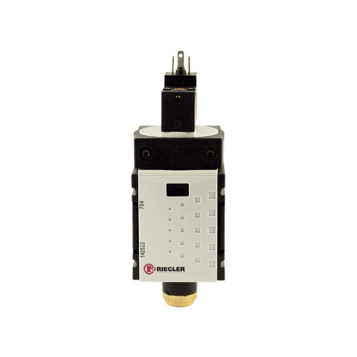 RIEGLER 3/2-Wegeventil »FUTURA-mini«, el. betätigt, 230 V AC 50 Hz, G 1/4