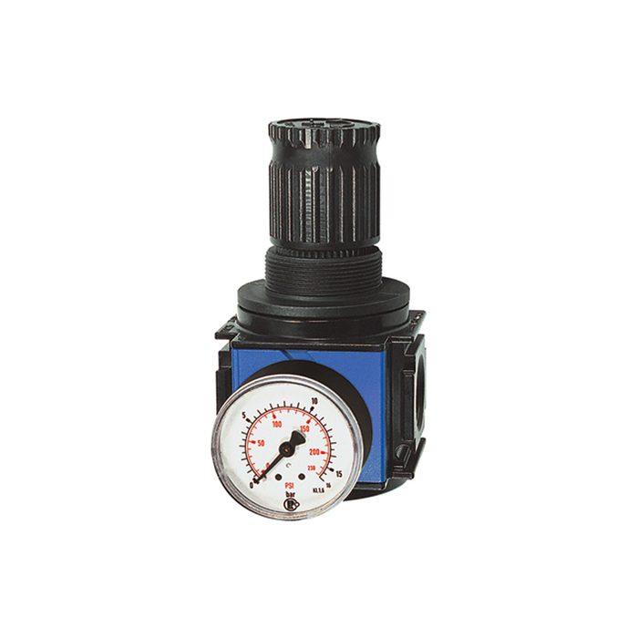 RIEGLER Druckregler, durchg. Druckvers. »variobloc«, BG 2, G 1/2, 0,5-6