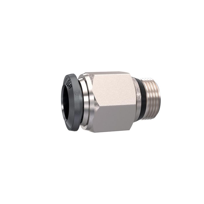 RIEGLER Ger. Steckverschraubung »universal short« 1/4, Schl.6, kon.dicht.