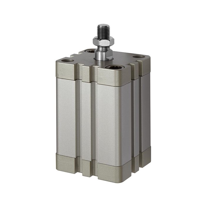RIEGLER Kompaktzyl., einfachw., AG, eingef., Ø32, Hub15, G1/8, ISO21287