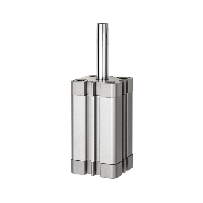RIEGLER Comp.cyl., single-act., ext., Piston Ø 25, Stroke 15,M5,ISO21287