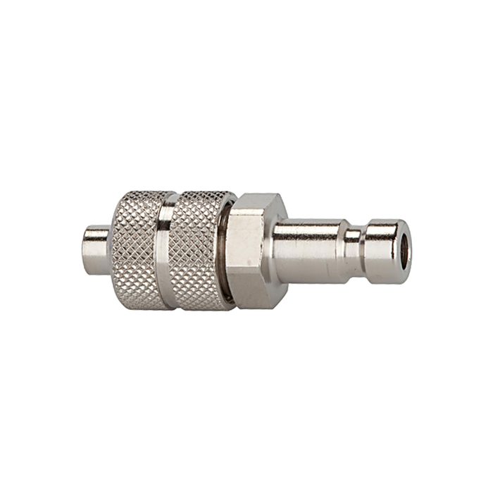 RIEGLER Nippel für Kupplungen NW 2,7, Edelstahl 1.4305, für Schlauch 4x3