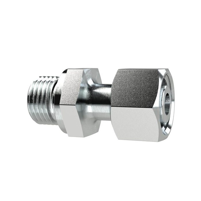 RIEGLER Einst.-Ger.-Einschraubvers., M18x1,5a., Rohr-AØ12mm, Stahl verz.