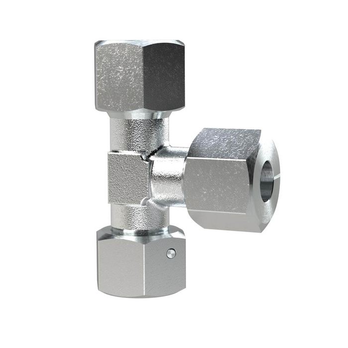 [159036] RIEGLER Adjustable L-fitting, Pipe ext. Ø 14, galvanised steel