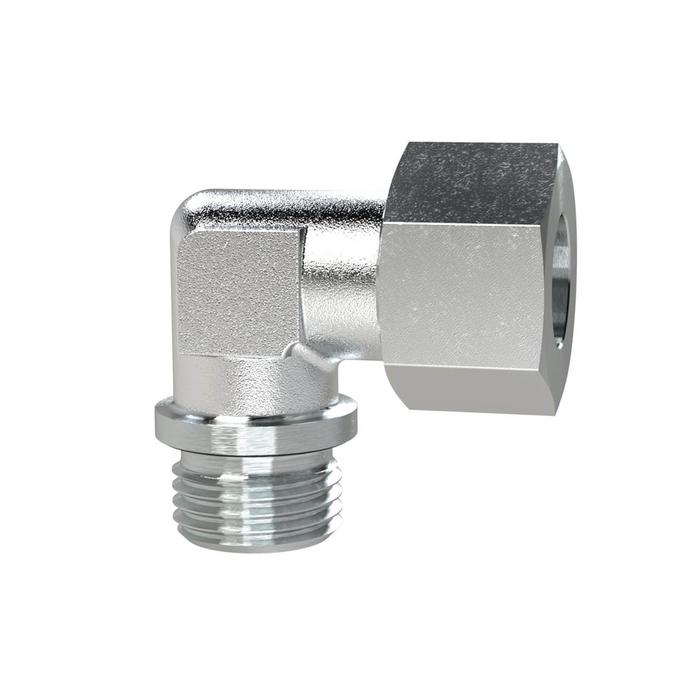 RIEGLER Male elbow, R 1 o., Pipe exterior Ø 25, galvanised steel