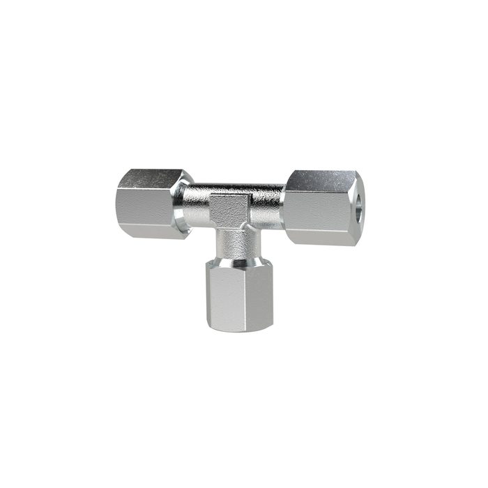 RIEGLER Branch tee, Pipe exterior Ø 12 mm, galvanised steel