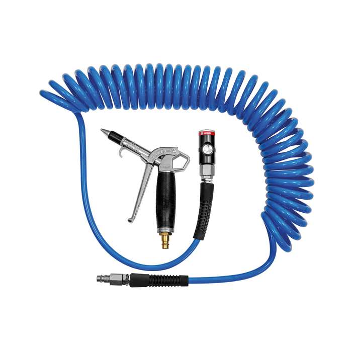 [159861] RIEGLER Spiralschlauch-Pistolen-Set Typhoon, PU-Schl.-ø 10x6,5, max. 3 m