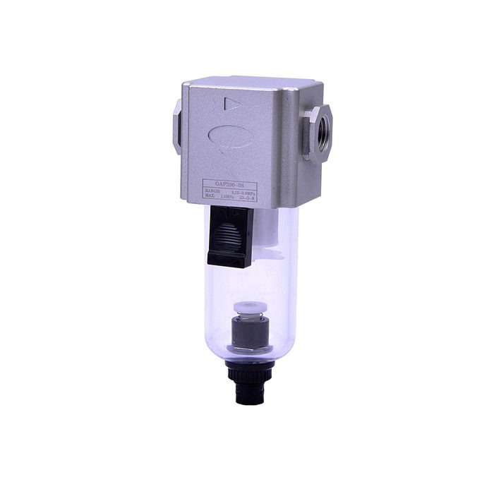RIEGLER Filter »GA-mini«, mit PC-Behälter, 5 µm, BG 200, G1/8, Ablass: HA
