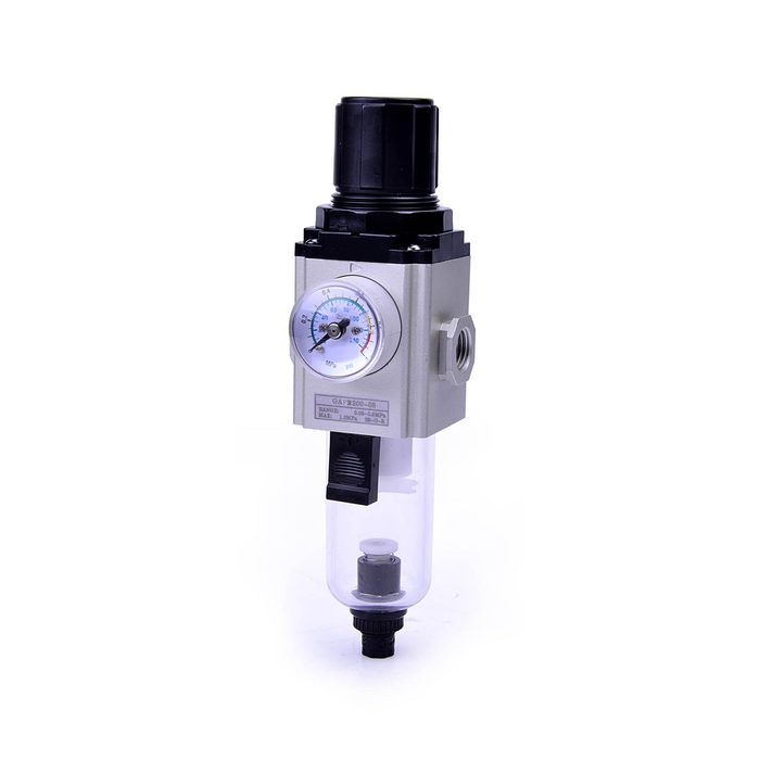 RIEGLER Filter regulator »GA-mini«, 5 µm, Size 200, G 1/4, 1.5 - 9 bar