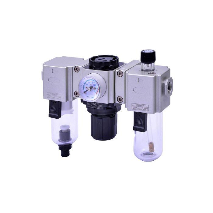 [178363] RIEGLER Wartungseinheit 3-tlg. »GA-mini«, PC, BG 200, G1/8, 1,5-9 bar, HA