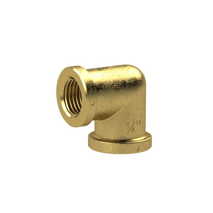 [194101] RIEGLER Winkelstück, 90°, innen/innen, G3/8, Druck 16 bar, Messing blank