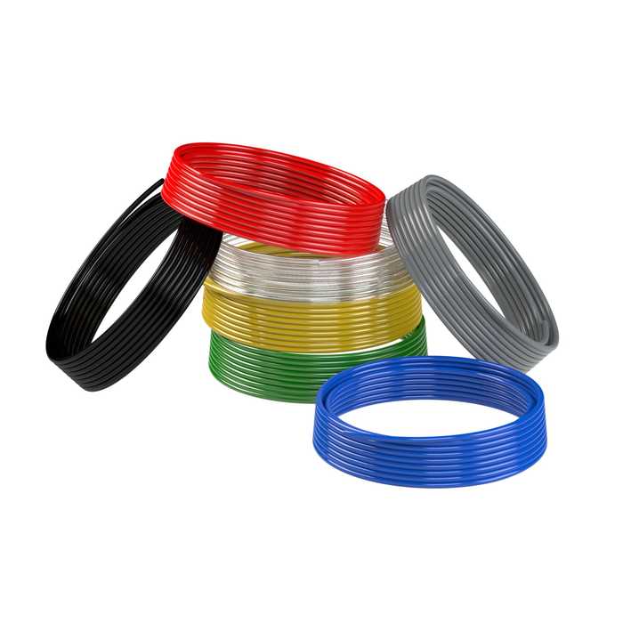 RIEGLER Polyethylenschlauch, Schlauch-ø 6x1 mm, natur, Rolle à 25 m