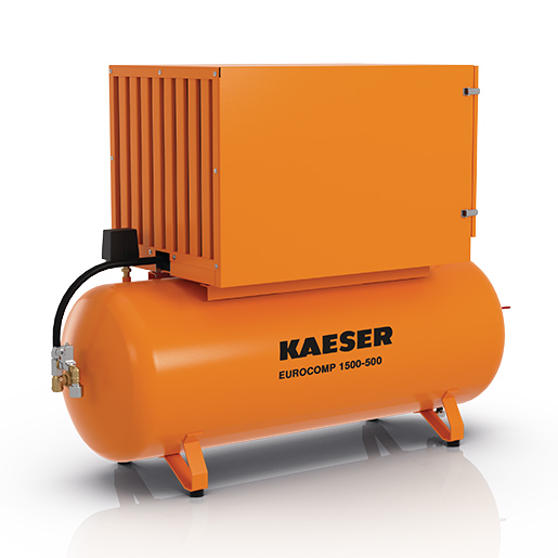 [DEEPC1500500SDH] KAESER Reciprocating compressor EUROCOMP Model EPC 1500-500 with sound enclosure