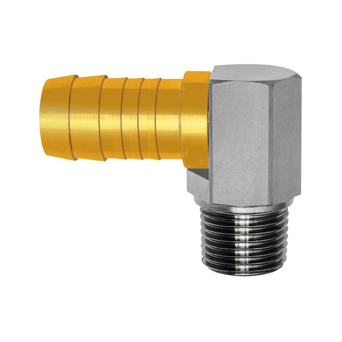 [179333] RIEGLER Elbow threaded nozzle 90°, R 1/2 AG, hose connection 19 mm