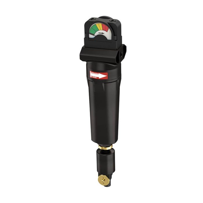 [199803] RIEGLER Vorfilter G3/8 mit Differenzdruckmanometer, 1 µm