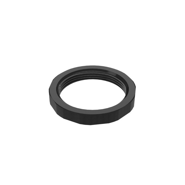 [129876] RIEGLER Befestigungsmutter 55x2,0, POM, für Wartungseinheit »GA«, BG 400