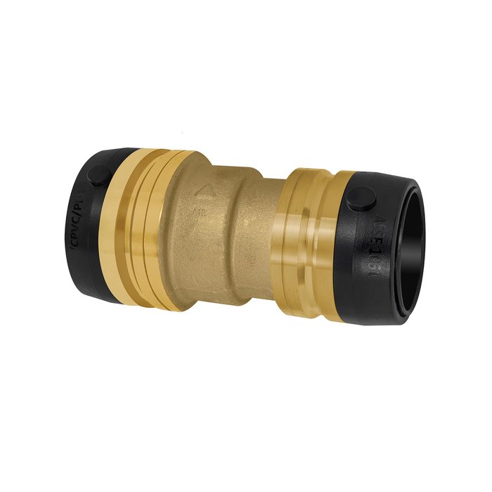 [117056] RIEGLER Reduzier-Verbinder, MS, »sharkbite«, 54 mm, f. Rohr-Außen-ø 42 mm