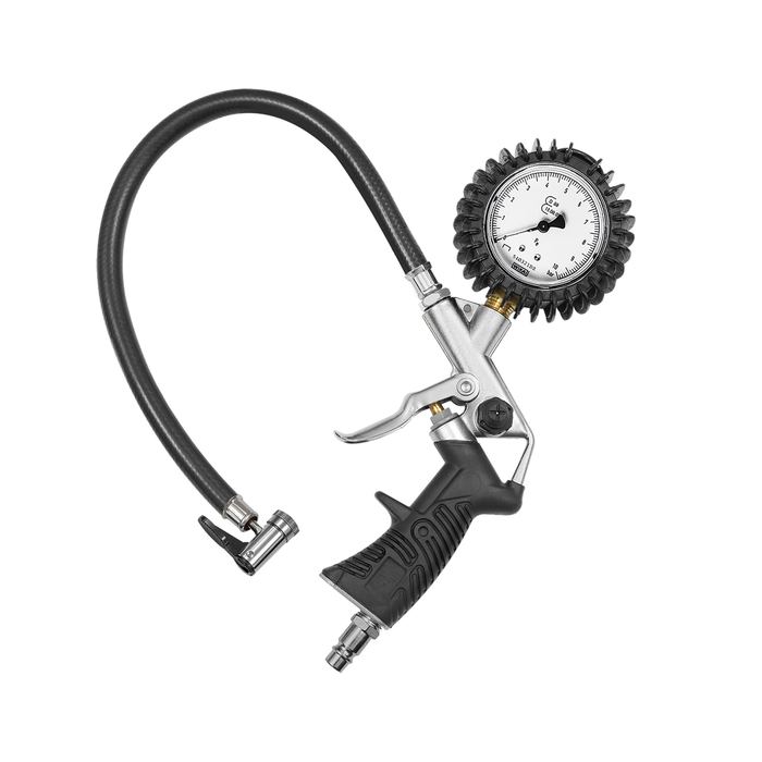 RIEGLER Stand.-Handreifenfüllmesser HS, Mano Ø 63 mm, geeicht, 0-10 bar