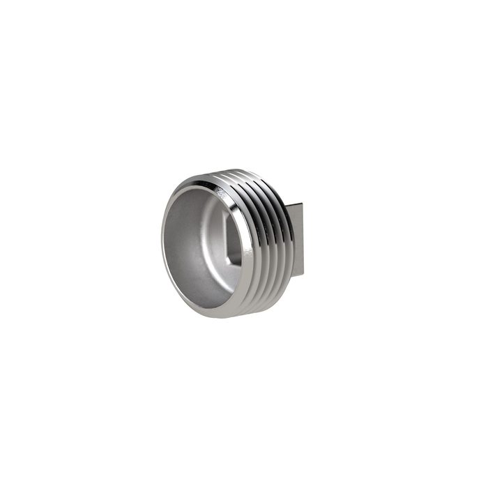 RIEGLER Verschlussstopfen, Vierkant, R 1/8, AG, SW 8, ES 1.4408