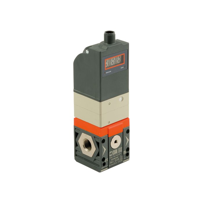 RIEGLER Präz.-Prop.-Druckregler »SYNTRONIC«, BG1, o.B., Display, 0…10 V