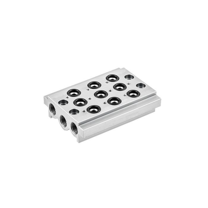 RIEGLER Mehrfach-Grundplatte 3-fach »BASIC«, G 1/4
