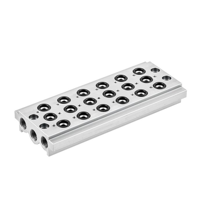 RIEGLER Multiple base plate 6-fold "BASIC", G 1/4
